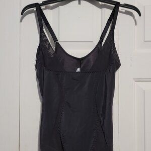 Maidenform Firm Control Open Bust Bodysuit, Black, Large